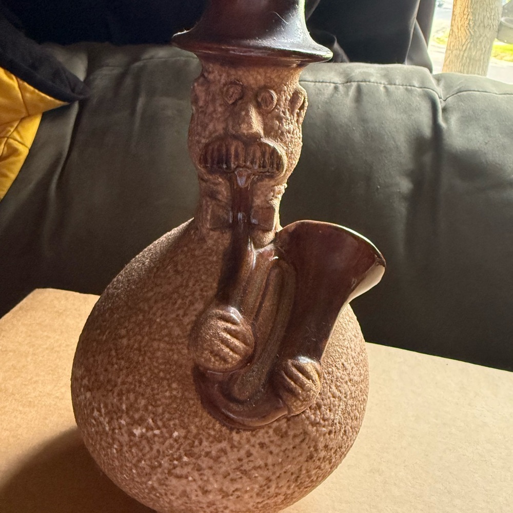 Royal Haeger Pottery Toe Tapper Vase Whimsical Musician
